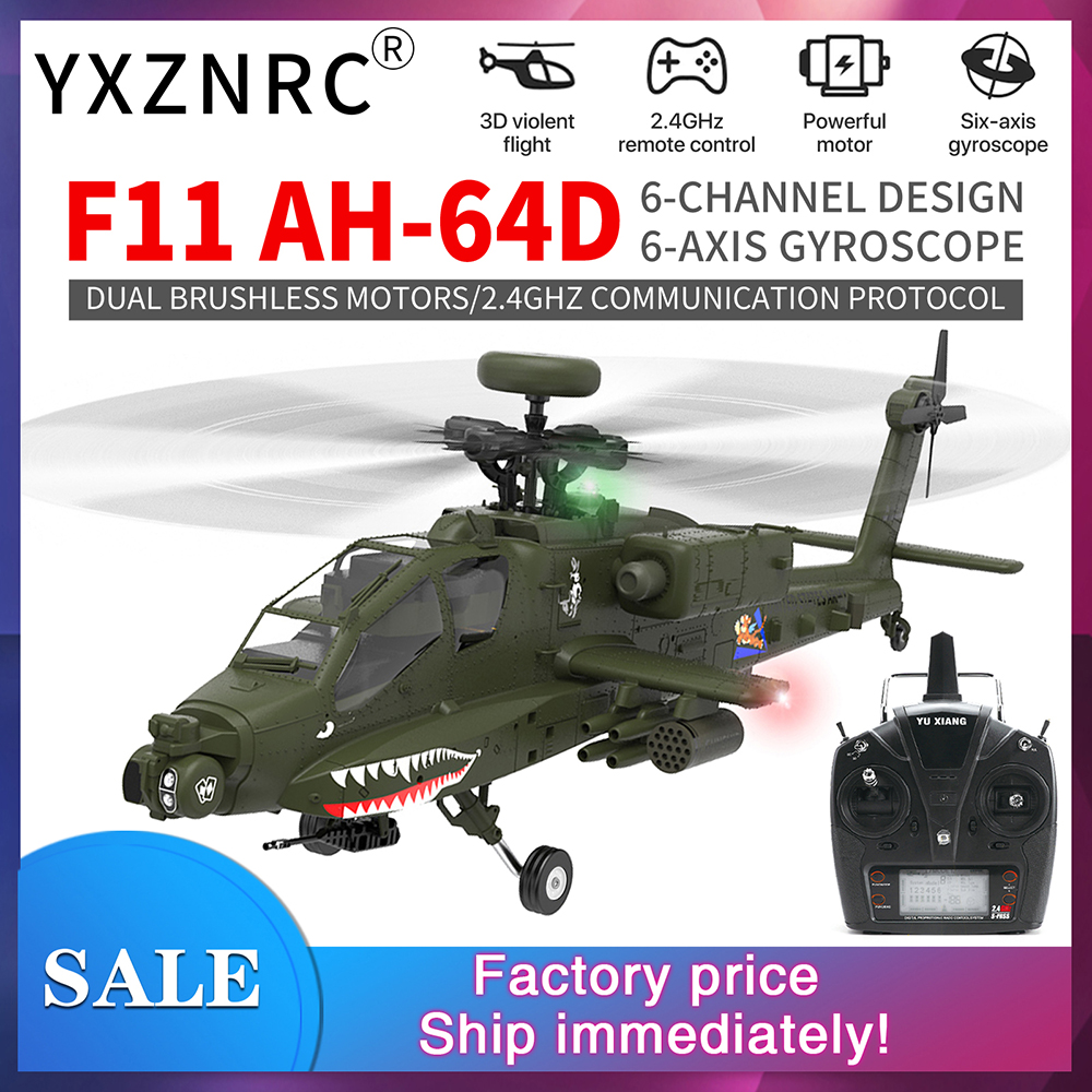 Rc Helicopter Gyro - YXZNRC F11 AH-64D Apache RC Helicopter