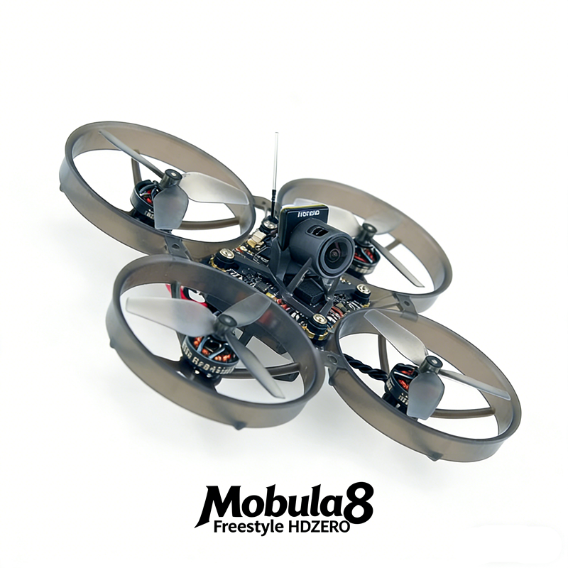 HappyModel Mobula8 Freestyle H - đánh giá và giá Rc Helicopter Case