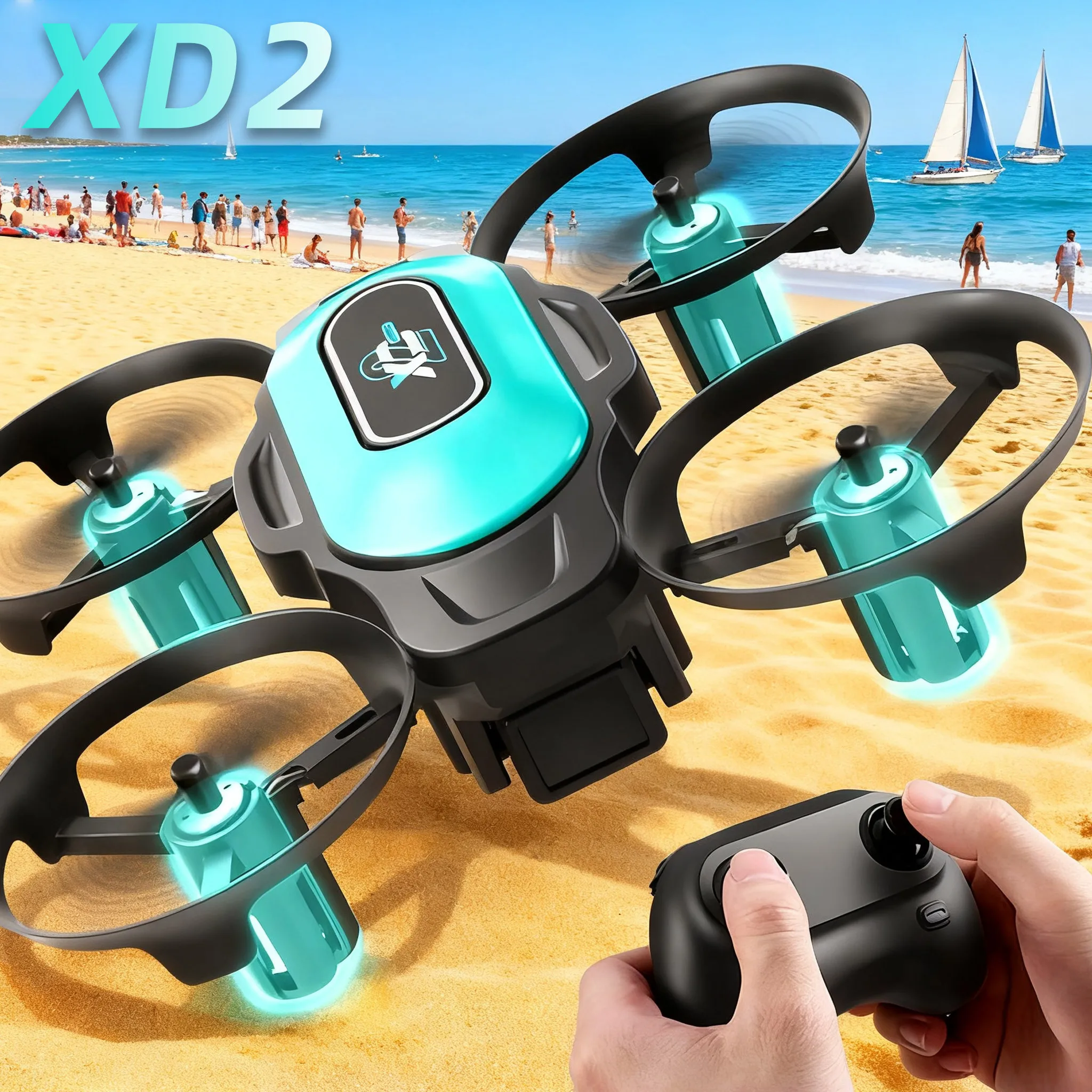 XD2 Mini Drone, 360° Stunt Fli - đánh giá và giá Rc Helicopter Case
