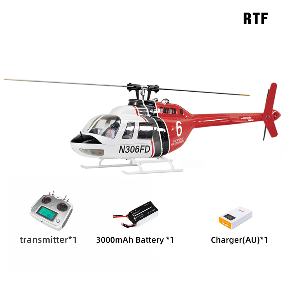 FLY WING Bell 206 V3 RC Helico - đánh giá và giá Rc Helicopter Large