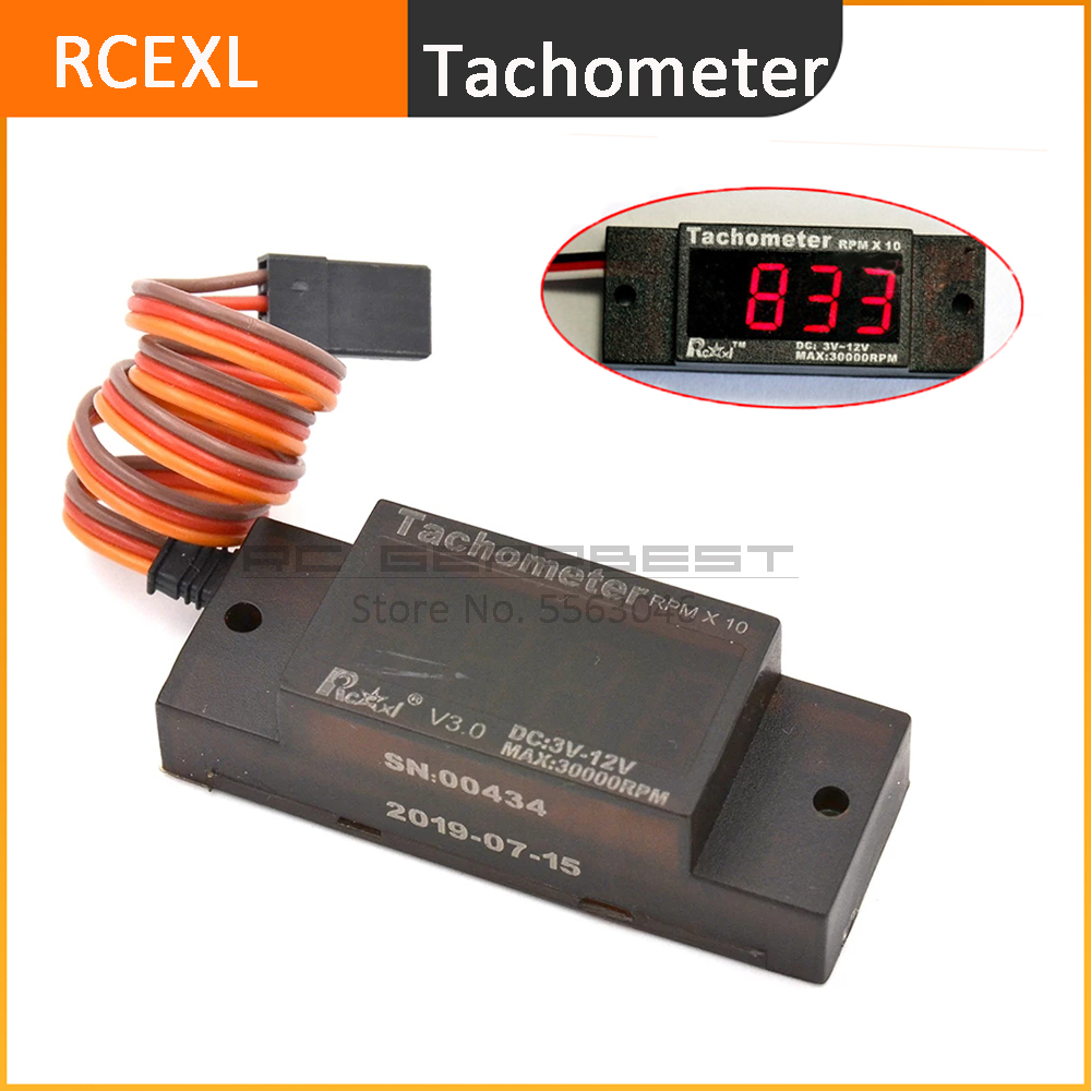 Rcexl V3.0 Mini Ignition Tacho - đánh giá và giá Rc Helicopter Bag