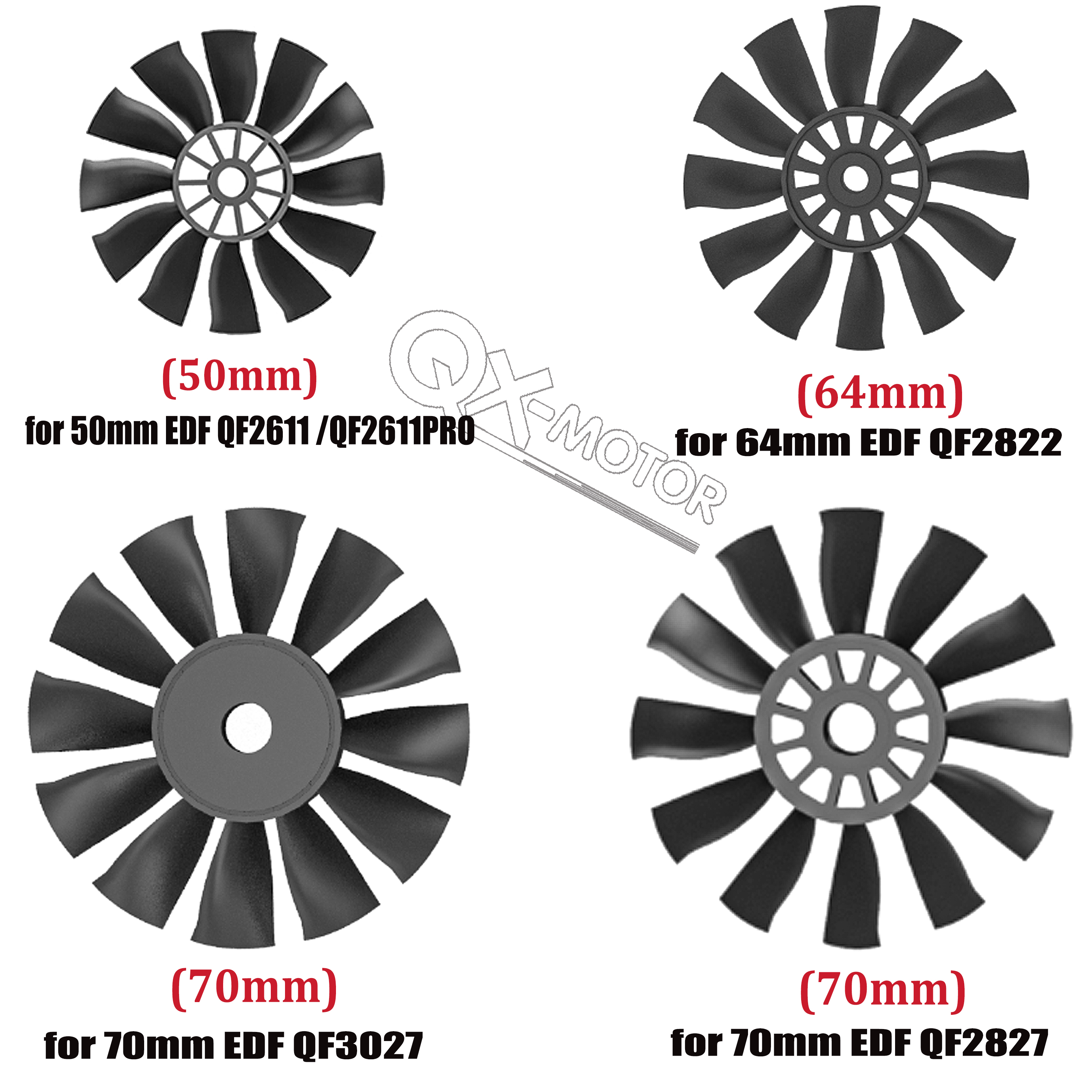 30MM /50MM /64MM /70MM Various - đánh giá và giá Rc Helicopter Blade