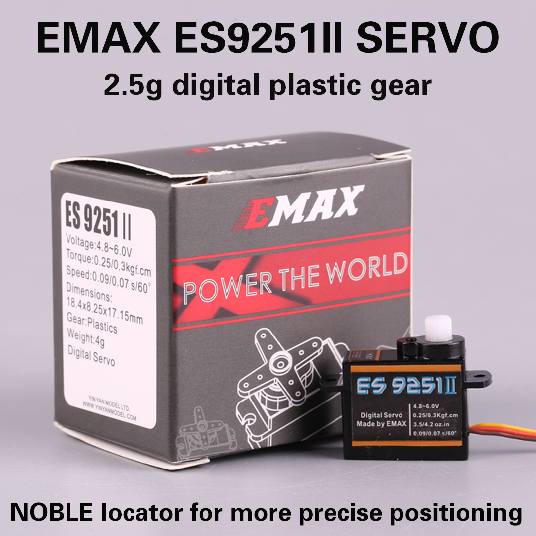 EMAX ES9251II Plastics Digital - đánh giá và giá Rc Helicopter Servo