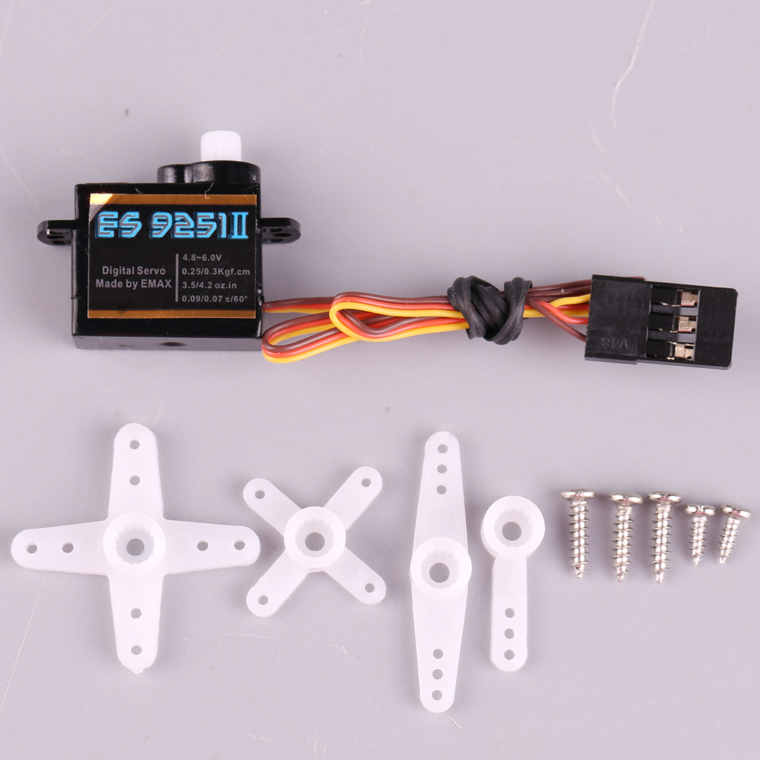 EMAX ES9251II Plastics Digital - đánh giá và giá Rc Helicopter Servo