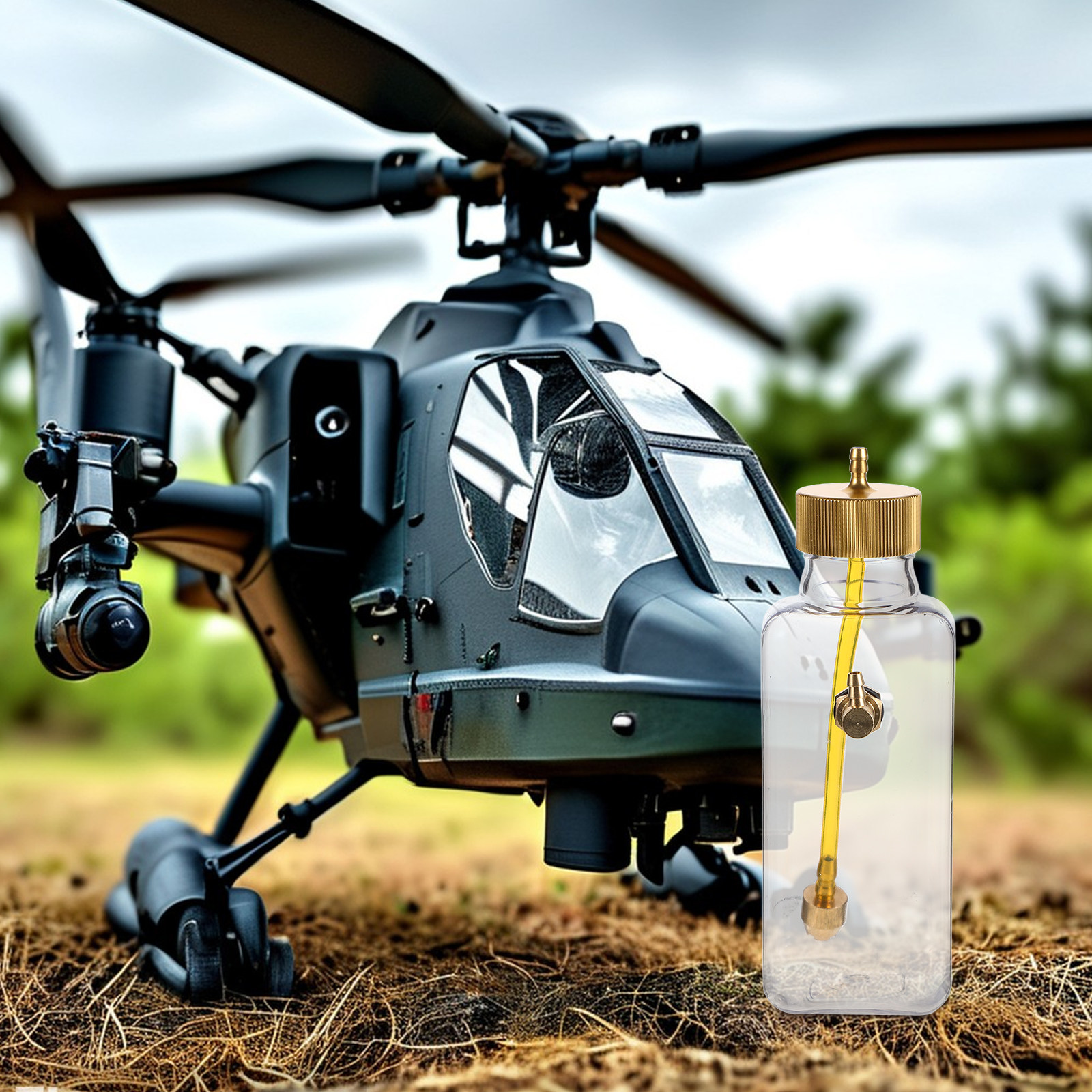 1Set Clear Plastic Rc Gas Tank - đánh giá và giá Rc Helicopter Gas